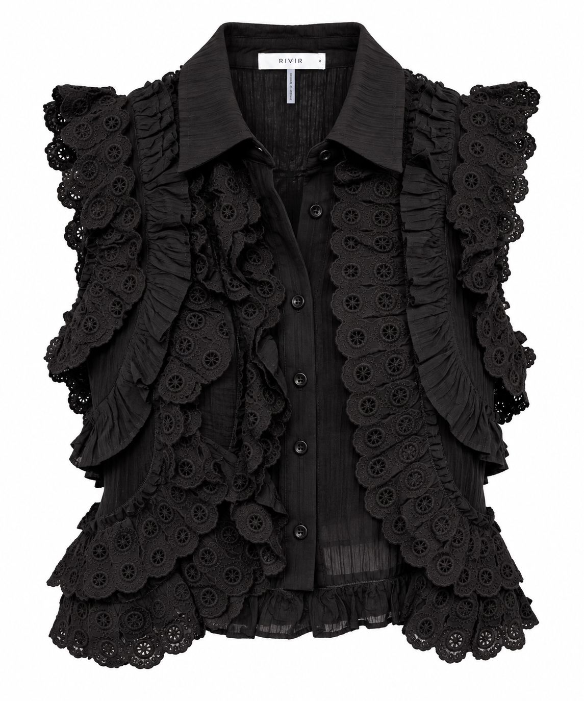 Celestine Ruffle Blouse