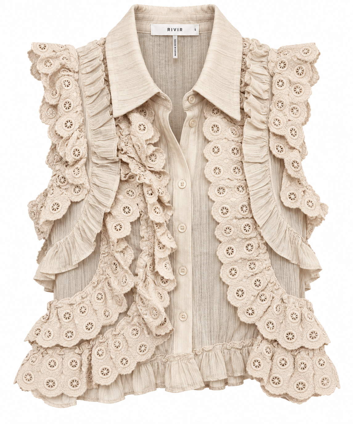 Celestine Ruffle Blouse