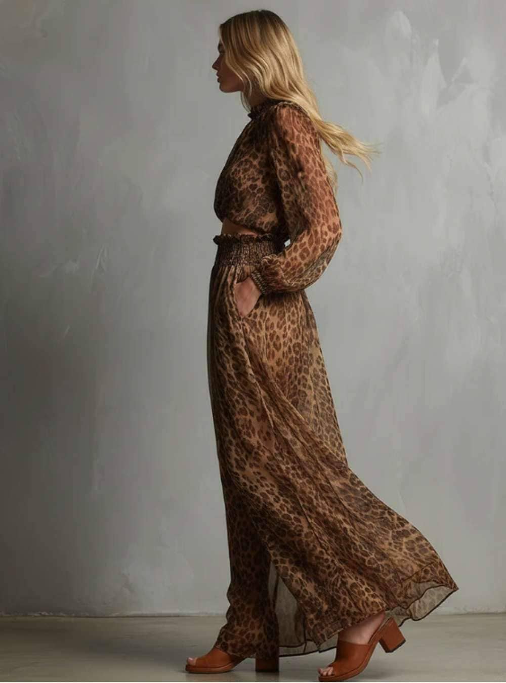 Zarelle Leopard Set