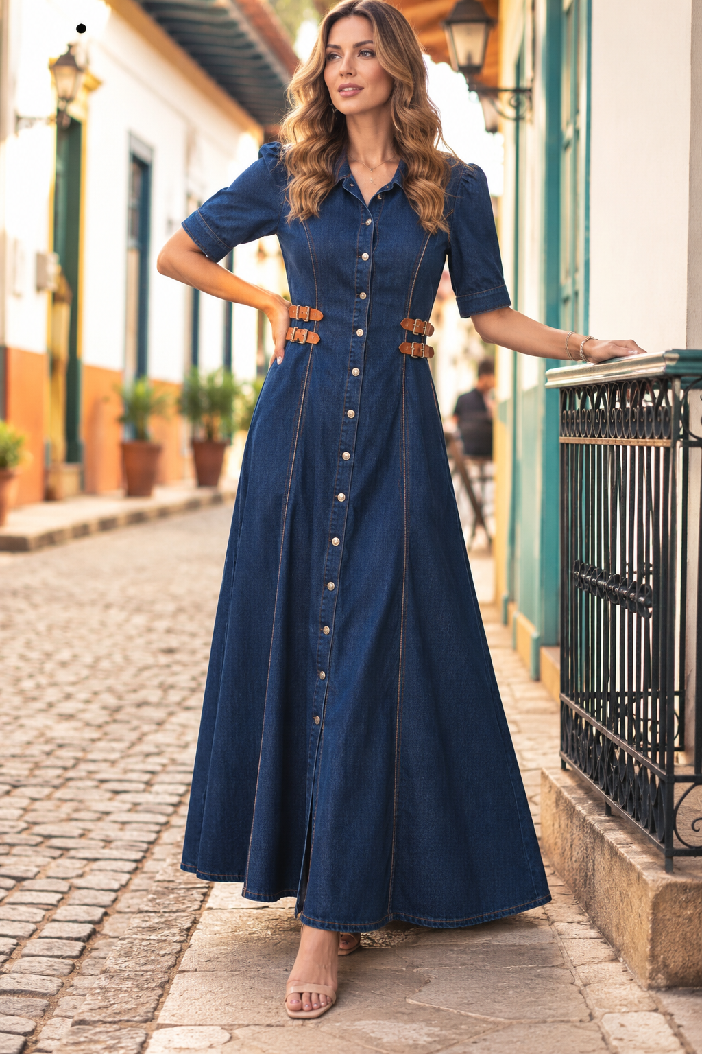 Valence Denim Dress