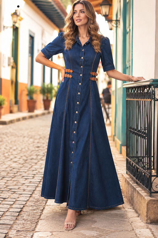 Valence Denim Dress
