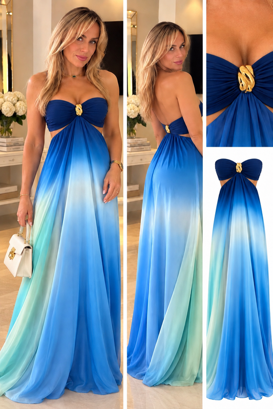 Azure Maxi Dress