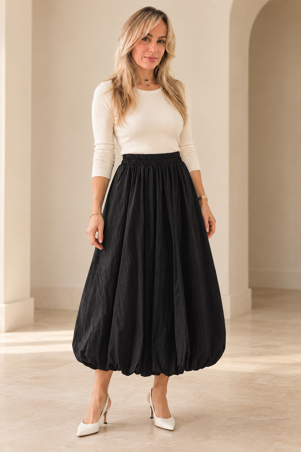 Elara Midi Skirt