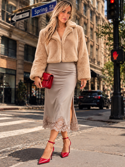 The Aspen Faux Fur Jacket