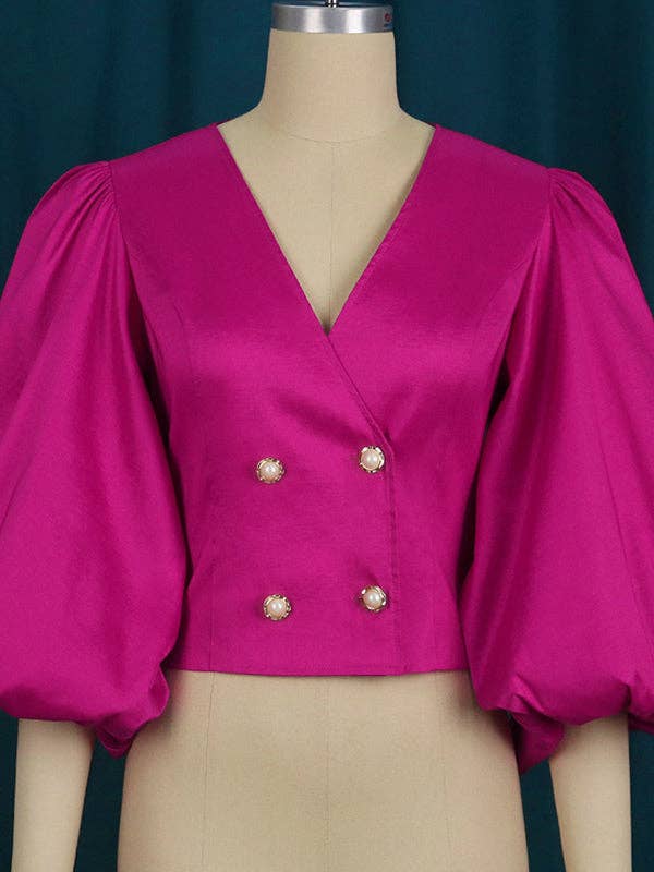 Virelle Puff Sleeve Blouse
