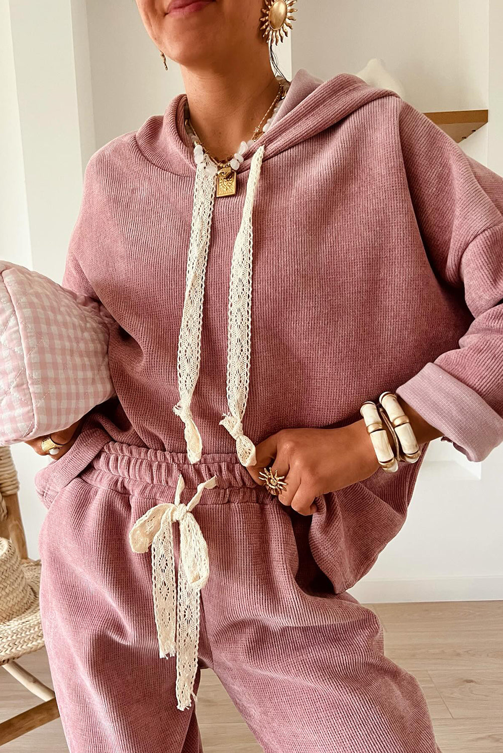 Solene Cozy Hoodie Set
