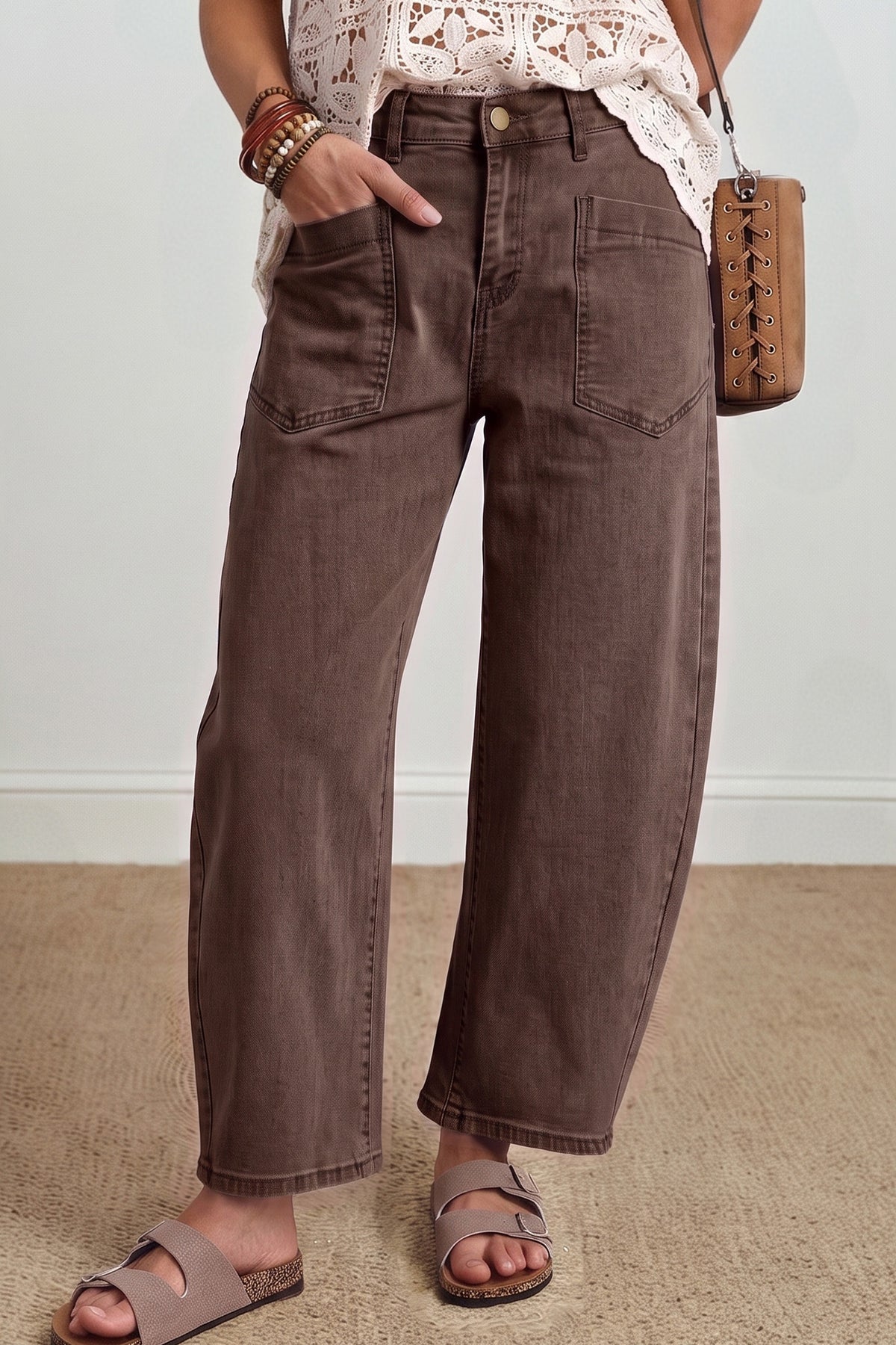 Nely Barrel Jeans