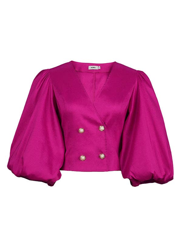 Virelle Puff Sleeve Blouse